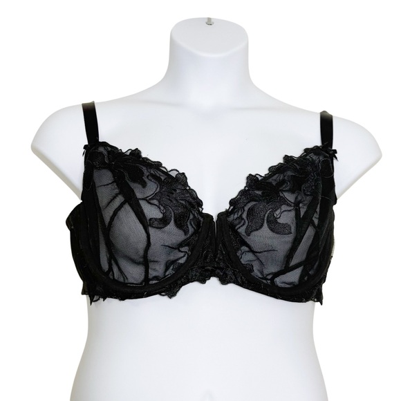 Cacique Unlined Balconette‎ Bra size 44DD - Picture 1 of 4
